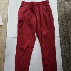 Alphalete Identity Pro Jogger in Major Red